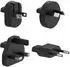 Belkin BoostCharge Hybrid-Ladegerät (25W) mit Powerbank 5K und Reisestecker-Set
