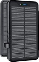Elzle B08C2CF7YT, Elzle Solar Powerbank (26800 mAh, 5 W, 99.16 Wh) (B08C2CF7YT)
