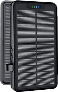 Elzle Solar Powerbank 26800mAh Schwarz