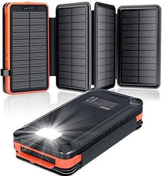 Elzle Solar Powerbank 26800mAh Orange