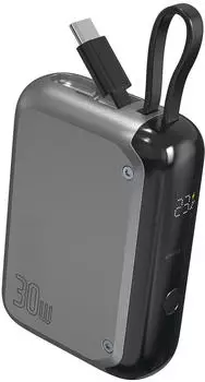 4smarts Powerbank Pocket mit USB-C Kabel 10000mAh