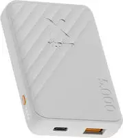 Power Bank 5.000mAh 12W USB-C & USB-A White - 5 Ah