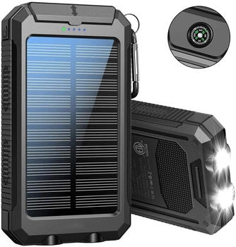 AKKEE Solar Powerbank 30000mAh