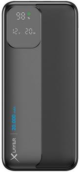 Xlayer Powerbank Rapid 20.000 mAh Black