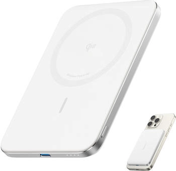 Anker Nano Powerbank (5K, Magnetisch, Slim) Wei&szlig;