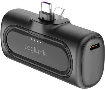 LogiLink USB-C Powerbank 5000mAh 20W Schwarz