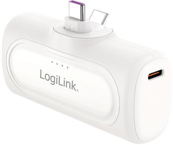 LogiLink USB-C Powerbank 5000mAh 20W Weiß