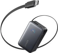 Anker A1638H11, Anker Nano 10000mAh, 45W mit USB-C Kabel schwarz