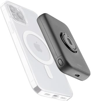 Cellular Line Wireless Power Bank MAG 5000 MagSafe-kompatibel schwarz (PBMAGSF5000WIRK)