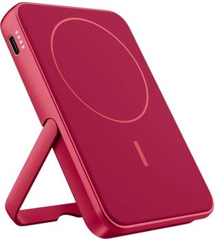 Fresh 'n Rebel Magnetic Wireless 5000mAh Berry Red