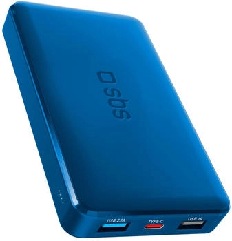 SBS Mobile Power Bank Intelligent Charge TTBB10000FAST Blue