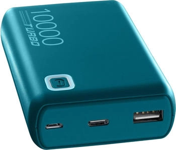 Cellular Line ESSENCE TURBO Power Bank 10000mAh Light Blue