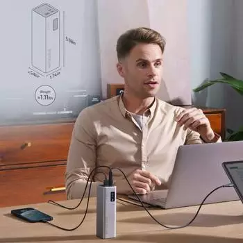 Cuktech PB200 20000mAh – Cuktech PB200 20000mAh – Moderne Konnektivität für mobile Gerätevielfalt