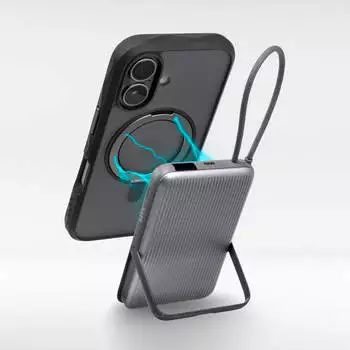 Laut Power Charger Riser+ – Laut Power Charger Riser+ vereint Mobilstrom mit praktischem Smartphone-Ständer