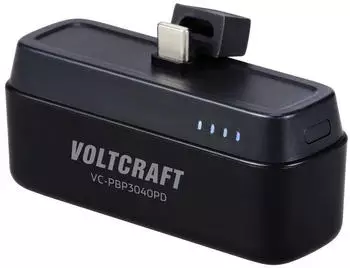 Voltcraft VC-PBP3040PD USB-C (4,500 mAh) Black