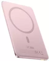 Powerbank 5000 Mah, 20 W, Ultraschlank, Mit Usb-c Magsafe 60 W, 30 Cm Kabel &ndash; Pink