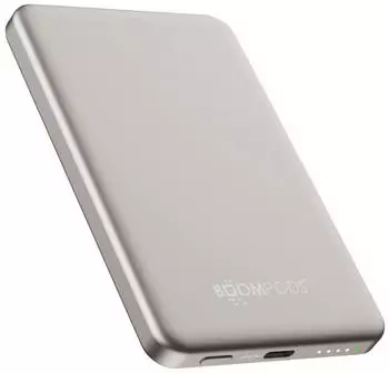 BOOMPODS PowerSnap 5000mAh Titanium
