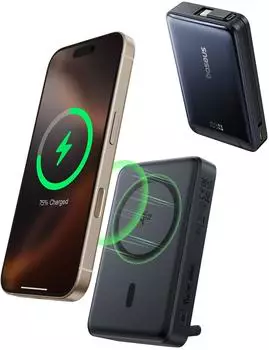 Baseus Nomos Qi2 USB-C (10,000 mAh) Interstellar Black