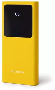 Forever Colorum USB-C/Micro-USB (10,000 mAh) Yellow