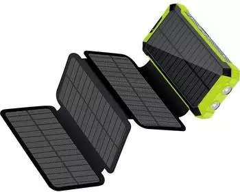 RealPower PB-20000 Solar Powerbank 20.000 mAh