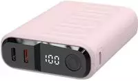 Realpower 458441, 10.000 mAh Realpower PB-10000C PD+ mit 3xType-C,Rose