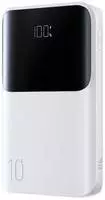 Powerbank 10000mah 22,5w Usb-a Usb-c Mit Display Jr-qp191 Mini - Wei&szlig;