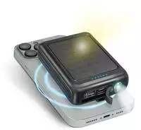 SBS TEBB5000MAGSK, SBS Induktions Solar Powerbank 10W, 5.000 mAh, MagSafe