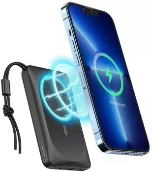 Veger MagOn W1151-B Powerbank 10000mAh MagSafe kabellos PD20W (W1151-B)