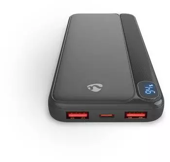 Nedis Powerbank 10000mAh 20W USB-C/USB-A (PBKPD20W125BK)