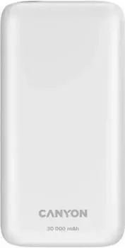 Canyon PB-301 Powerbank 30000mAh, weiß (CNE-CPB301W)