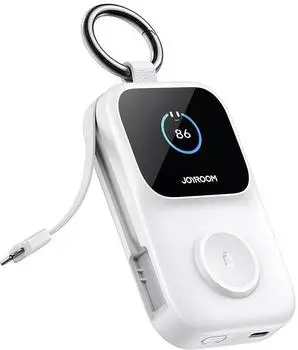 Joyroom Smartwatch Powerbank 5000mAh 5W, wei&szlig;