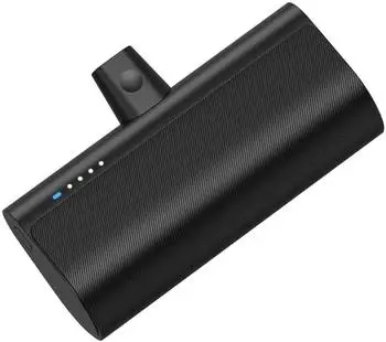 Blue Star Powerbank 5000mAh Lightning-Anschluss 2.1A schwarz (W0556P)