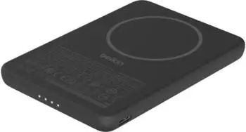 Belkin BoostCharge Slim Magnetic Powerbank 5000mAh Qi2 15W schwarz (BPD021hqBK)