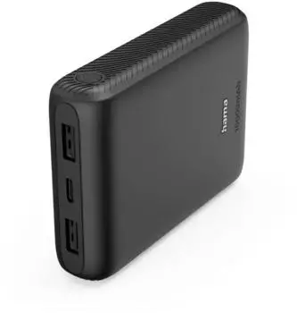 Hama Power Pack 10000mAh, 3 Ausgänge USB-C/2x USB-A, anthrazit (00201776)