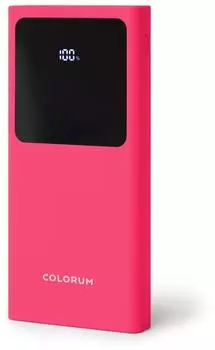 Forever Colorum CPB10-02 Powerbank 10000mAh 22,5W PD+QC, rosa
