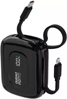 DUDAO K32 Powerbank 10000mAh 22,5W USB-C/Lightning schwarz (K32)
