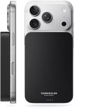 Vonmählen Evergreen Mag Powerbank magnetisch 10000mAh schwarz (EVM00013)