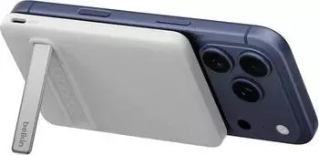 Belkin BoostCharge Magnetische Slim Power Bank 5000mAh mit St&auml;nder, wei&szlig; (BPD011hqWH)