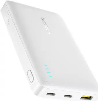 Baseus EnerFill FP21 Powerbank 10000mAh 22,5W USB-A/USB-C weiß (FP21)