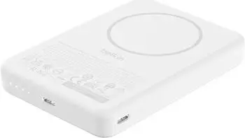 Belkin BoostCharge Magnetische Powerbank 10000mAh USB-C wei&szlig; (BPD015hqWH)