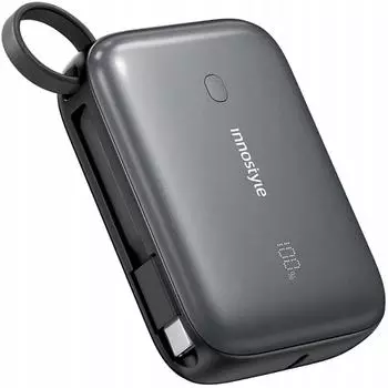 Innostyle PowerGo Powerbank 10000mAh 22,5W, 3 Ports USB/USB-C (IP22)