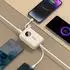DUDAO K14 Powerbank 10000mAh 22,5W mit USB-C/Lightning-Kabeln, beige (K14)