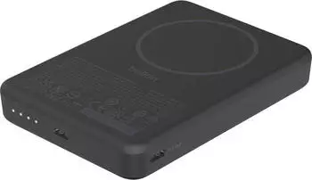 Belkin BoostCharge Magnetische Power Bank 10000mAh, 2 USB-C-Ports, schwarz (BPD015hqBK)