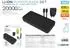 Platinet Powerbank Set 20000mAh mit PD Ladegerät 20W, schwarz (PMPB20SETB)
