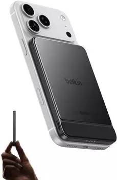 Belkin UltraCharge Pro Powerbank 5000mAh kabellos 22,5W (BPD024HQBK)