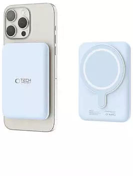 Tech-Protect PB10 LifeMag MagSafe Power Bank 5000 mAh Blue