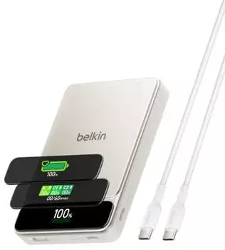Belkin UltraCharge Pro 10000 mAh White