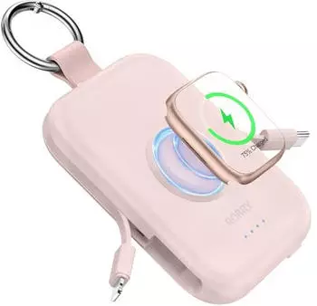 RORRY CharmGo D2 Powerbank 5000mAh Pink