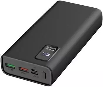 Platinet Powerbank 20000mAh PD 3.0 QC 3.0 LED-Anzeige (PMPB20WQC727B)