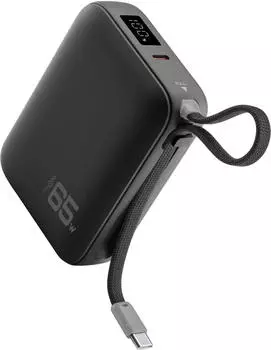 Cellular Line Power Bank Pocket 20000mAh 65W USB-C schwarz (PBPOCKET20000K)